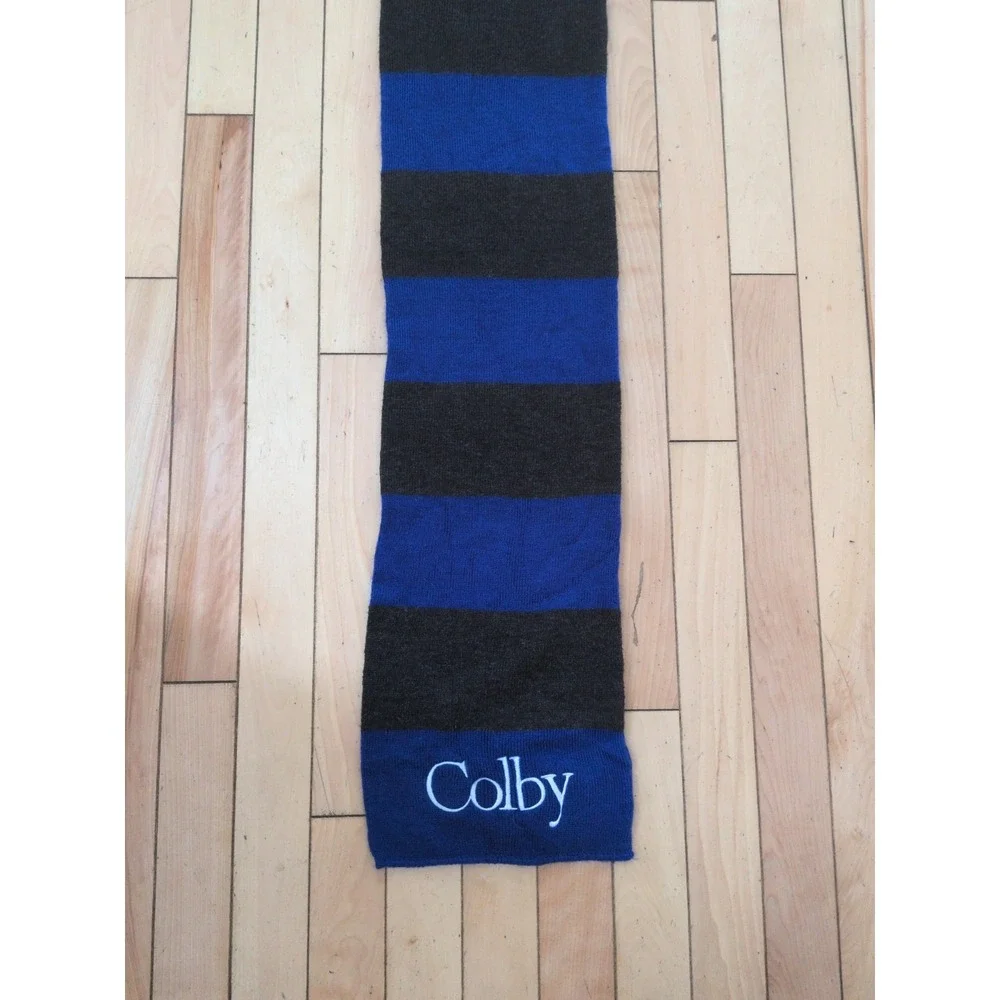 Colby College Maine Adult Winter Scarf